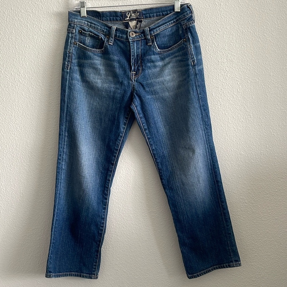 Lucky Brand Summer Sweet N Low Crop Jean Size 29